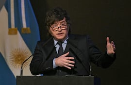 Javier Milei, presidente de Argentina.