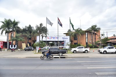 Fachada del predio de la Asociación Rural del Paraguay, donde se realiza cada año la Expo.