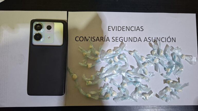 Un adolescente fue detenido ayer con 48 dosis de cocaína intentando ingresar al partido Olimpia-Trinidense.