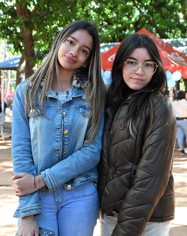 Verónica Rodríguez y Sofía Riquelme