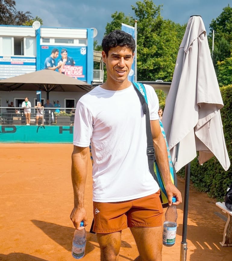 El paraguayo Adolfo Daniel Vallejo es una de las promesas de Paraguay en el Circuito profesional.