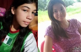 Fotos de adolescentes desaparecidas en las últimas horas