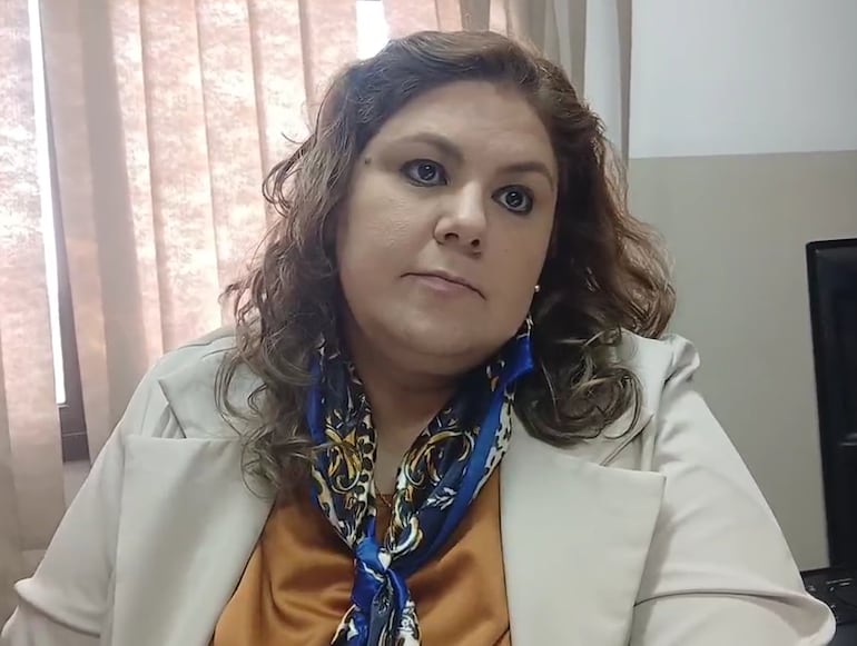 Fiscal Noelia Soto, interina de la Unidad Penal N° 5 del Ministerio Público en Villarrica.
