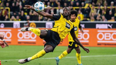 Serhou Guirassy, delantero franco-guineano de 28 años, es la nueva carta de gol que tiene el Borussia Dortmund.
