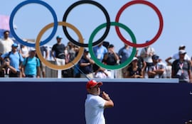 El golfista paraguayo Fabrizio Zanotti debuta en los Juegos Olímpicos París 2024.