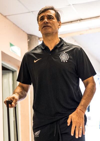 Fabián Daniel Bustos, director técnico de Olimpia, nacido el 28 de marzo de 1969.