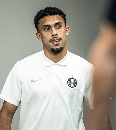 Gustavo David Vargas, defensor de Olimpia, nació el 29 de setiembre de 2001.