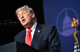El presidente de Estados Unidos, Donald Trump