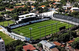 El estadio La Huerta albergará el partido de segundo turno del viernes entre Libertad y San Lorenzo.