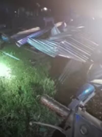 Temporal en Itapúa.