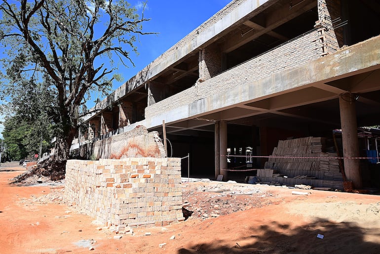 Parte de las obras realizadas en el CTN.