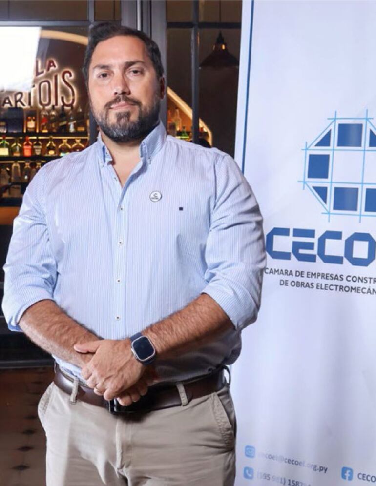 Ingeniero Gianmarco Felippo, presidente de CECOEL.
