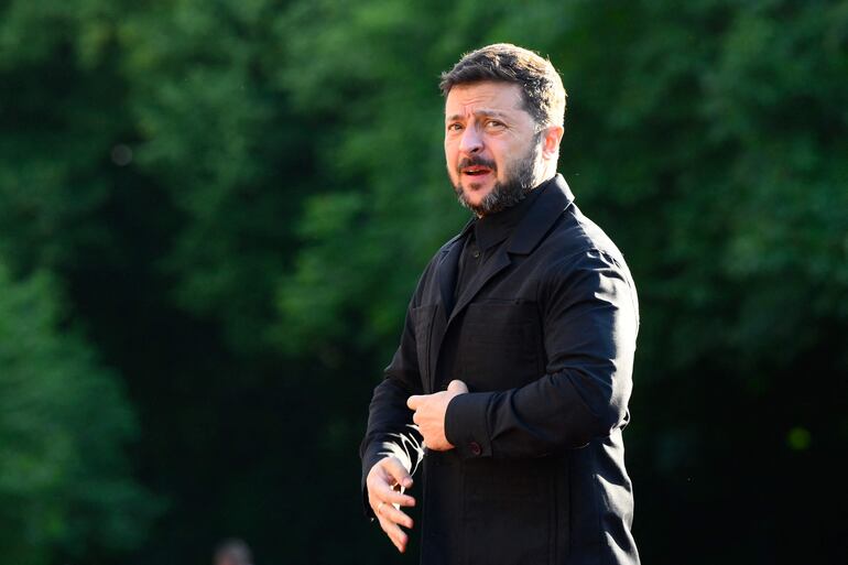 Volodimir Zelenski, presidente de Ucrania.