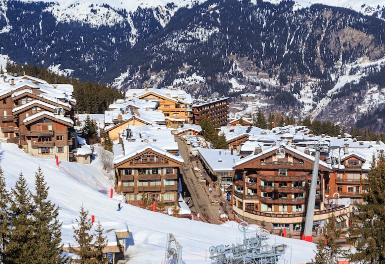 Courchevel, Francia.