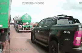 Nuevas imágenes de cámaras de seguridad muestran cómo la estructura sobre el río Tocantins cedió en segundos el 22 de diciembre de 2024.