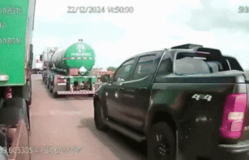 Nuevas imágenes de cámaras de seguridad muestran cómo la estructura sobre el río Tocantins cedió en segundos el 22 de diciembre de 2024.