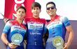De izquierda a derecha, Antonio Alfonso, Carlos Sebastián Acuña y Carlos Domínguez.