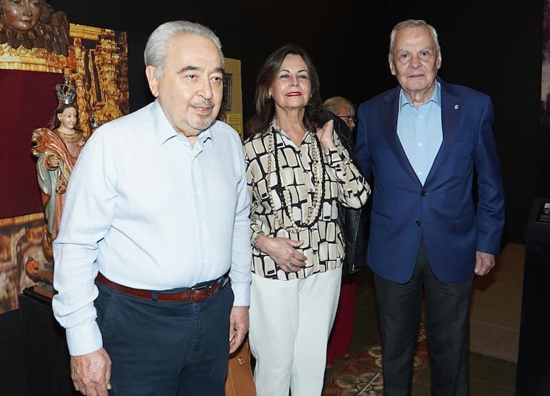 Dionisio Borda, Susana y Juan José Benítez Rickmann.