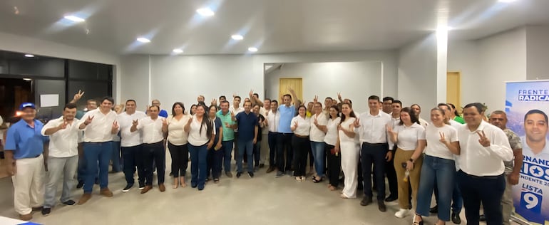 Presentación oficial de la precandidatura de Fernando Ríos.