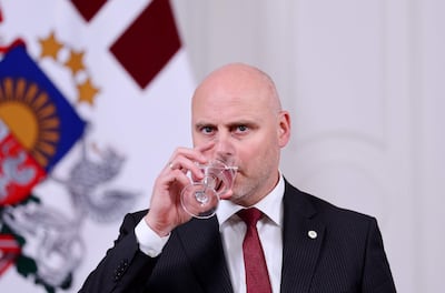 El actual primer ministro de Letonia y candidato a primer ministro del nuevo gobierno, Andris Kulbergs. EFE/EPA/TOMS KALNINS