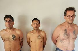 Los tres detenidos fueron remitidos a Investigaciones de Asunción por seguridad.