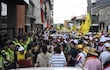 marcha protesta Asunción Caja fiscal