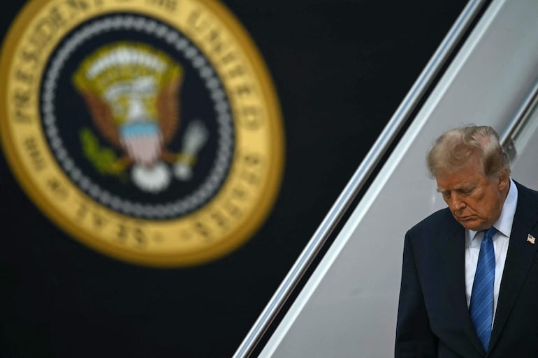 Donald Trump, presidente de los Estados Unidos.