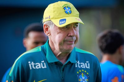Carlo Ancelotti (67 años), seleccionador de Brasil.