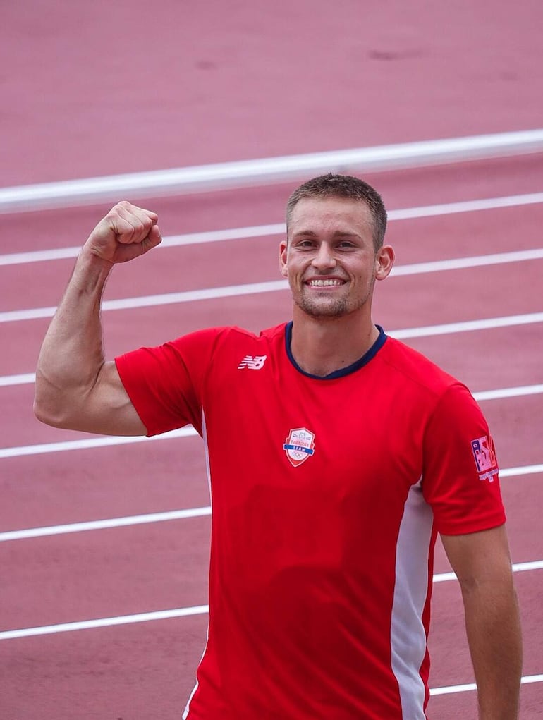 Lars sumó otra medalla para nuestro país.