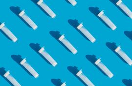 Concepto de donación de esperma.