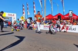 Carrera de Triciclos: Evento deportivo para los más pequeños en Encarnación