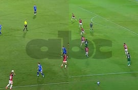 Cerro Porteño achicó las dimensiones del campo de juego de La Nueva Olla para enfrentar a Palmeiras.
