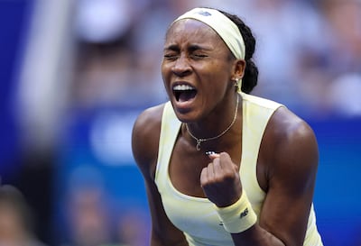 La estadounidense Coco Gauff derrotó este sábado a Cristina Bucsa en la tercera ronda del Abierto de Estados Unidos.