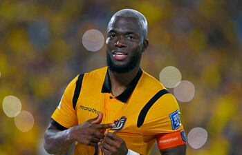 Enner Remberto Valencia Lastra (35 años), experimentado delantero ecuatoriano que vuelve a Pachuca del fútbol mexicano.