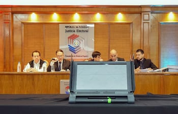 Máquinas de votación del consorcio Comitia-MSA, la única oferente en la licitación para el alquiler por parte del TSJE.