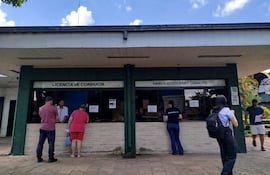 Fotografía de la Dirección de Tránsito y Registros de la Municipalidad de Caacupé.