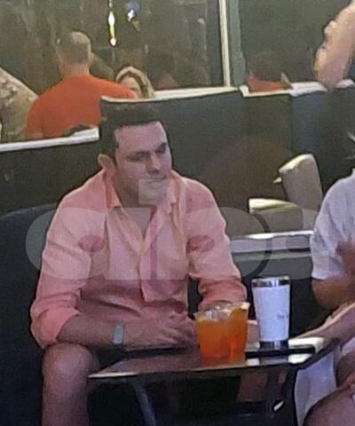 Hernán Rivas, disfrutando de sus vacaciones en el Hard Rock Casino de Punta Cana.