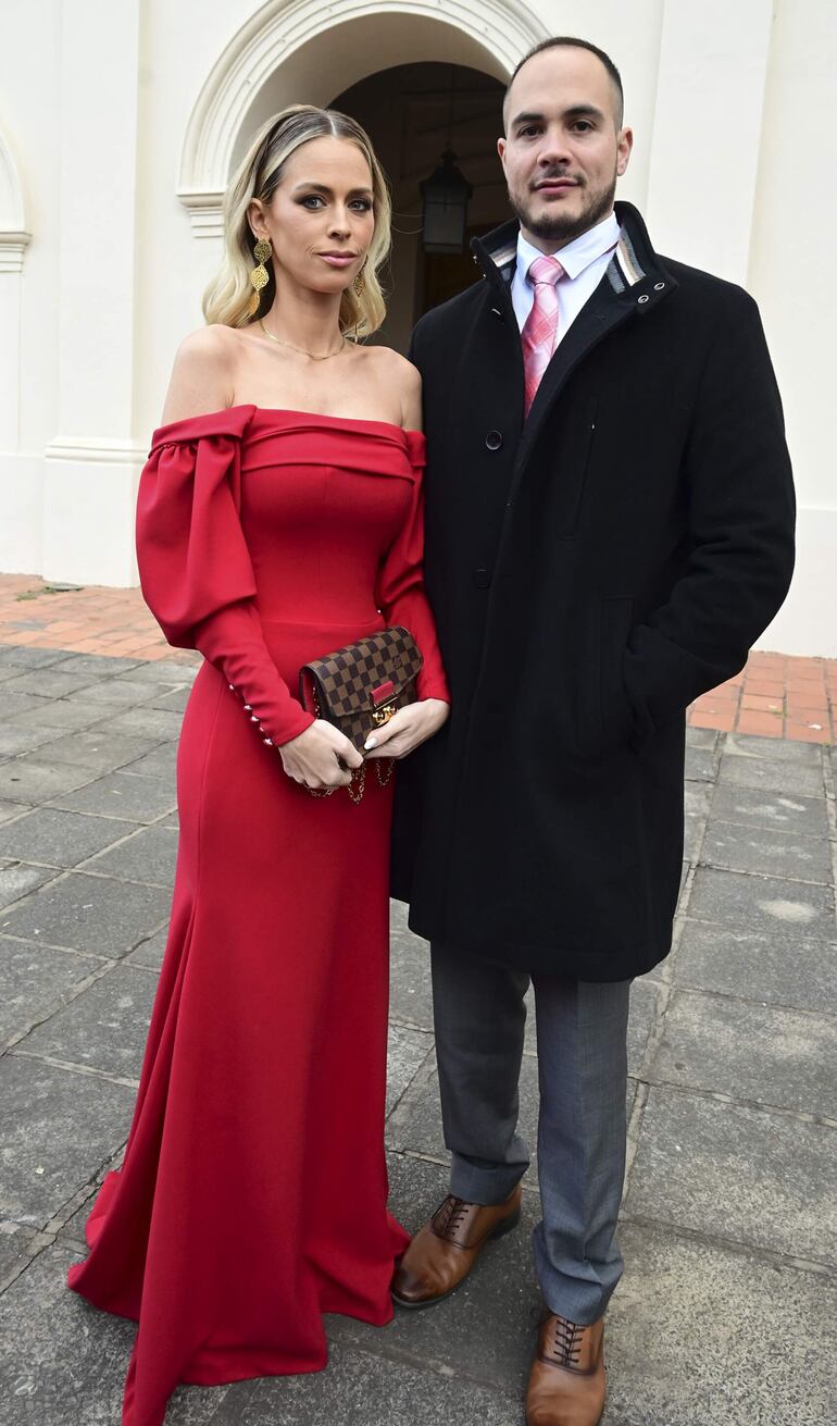 Bárbara Bradshaw y José Serratti.