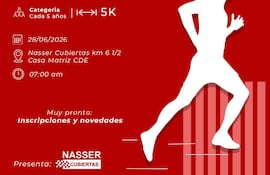 Ciudad del Este será la sede de "Corre con Bridgestone".