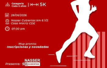 Ciudad del Este será la sede de "Corre con Bridgestone".