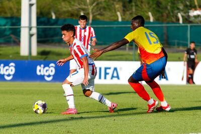 La Albirroja Sub 20 volvió a empatar este miércoles en juego amistoso, esta vez ante Colombia por 1-1.