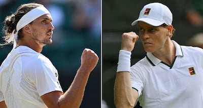 Alexander Zverev (izquierda) y Jannik Sinner definirán este domingo el título de Wimbledon 2026.
