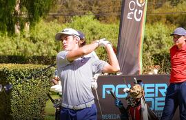 Matías Koropeski, uno de los jugadores integrantes del equipo amateur paraguayo en Santiago.