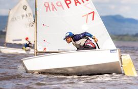 La primera fecha del Ranking Nacional de vela se desarrolló en aguas del Lago Ypacaraí.