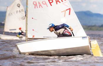 La primera fecha del Ranking Nacional de vela se desarrolló en aguas del Lago Ypacaraí.