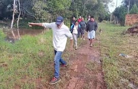 Un grupo de vecinos de un sector del barrio Monte Alto piden el mantenimiento de una calle que se encuentra intransitable