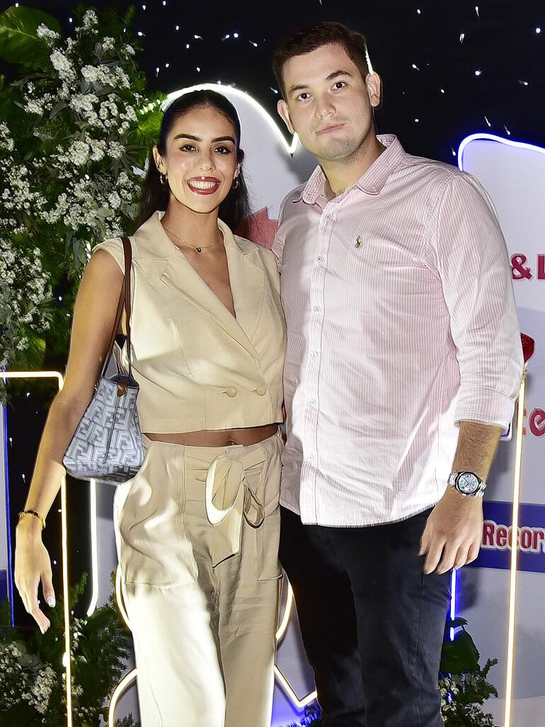 Camila Conges y Josías Buzó.