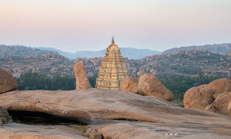 Hampi. India. Templo de Virupaksha.