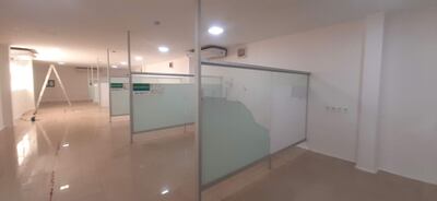 Este pabellón en refacción será utilizada para habilitar camas de terapia intensiva para niños.