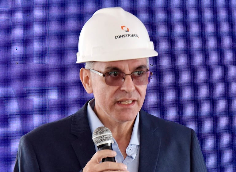 Alberto Rolón, presidente de Construar S.A., agradeció la confianza de Garden en una empresa 100% paraguaya para la construcción del nuevo edificio corporativo de FIAT.